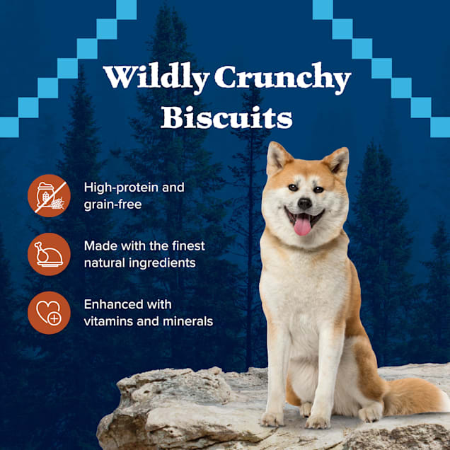 Blue Buffalo Blue Wilderness Trail Treats Turkey Biscuits Dog