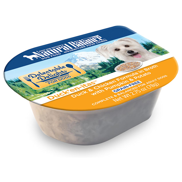 Natural Balance Delectable Delights Grain Free Duck En Itas Duck