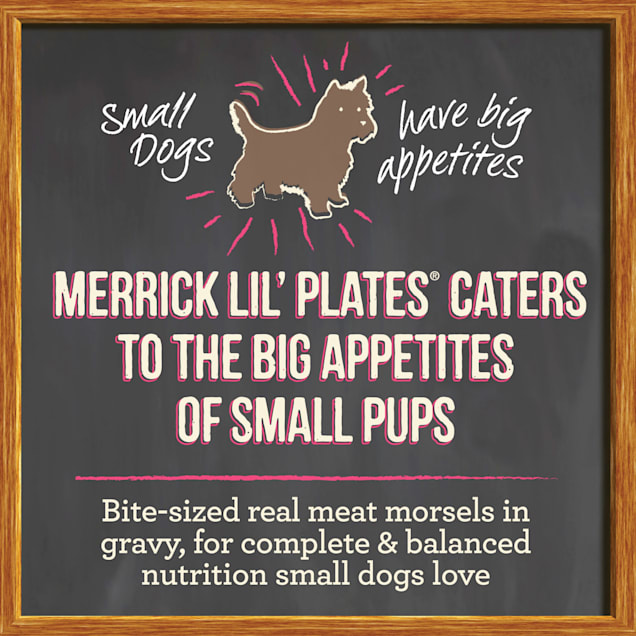 Merrick Lil Plates Grain Free Itsy Bitsy Beef Stew Recipe Small