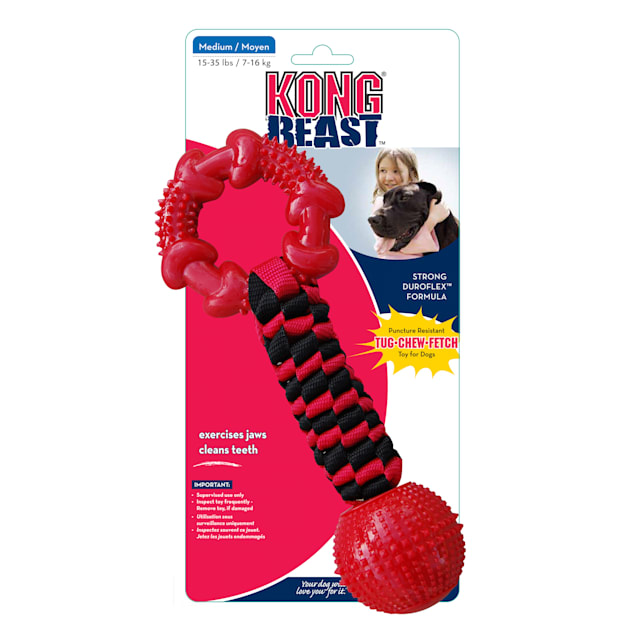 Kong beast discount tug chew fetch