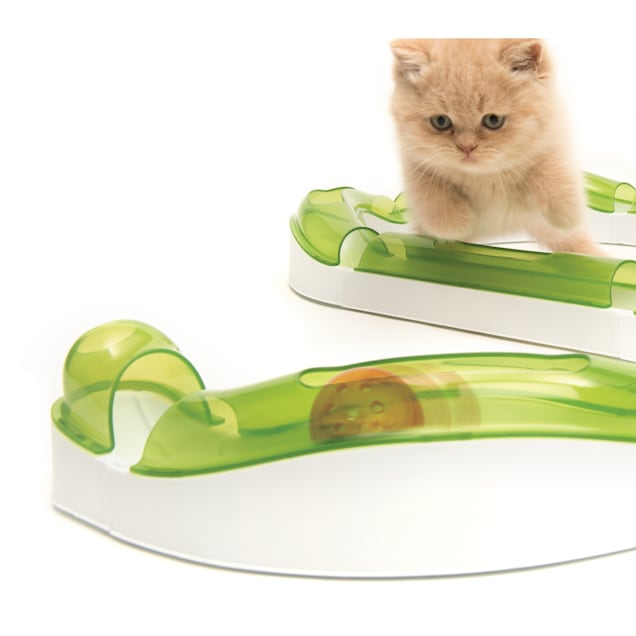 CATIT Play Interactive Grass Circuit Ball Cat Toy 