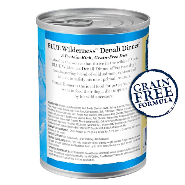 Blue wilderness denali dinner cat online