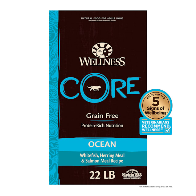 Wellness CORE Natural Grain Free Ocean Whitefish Herring Salmon