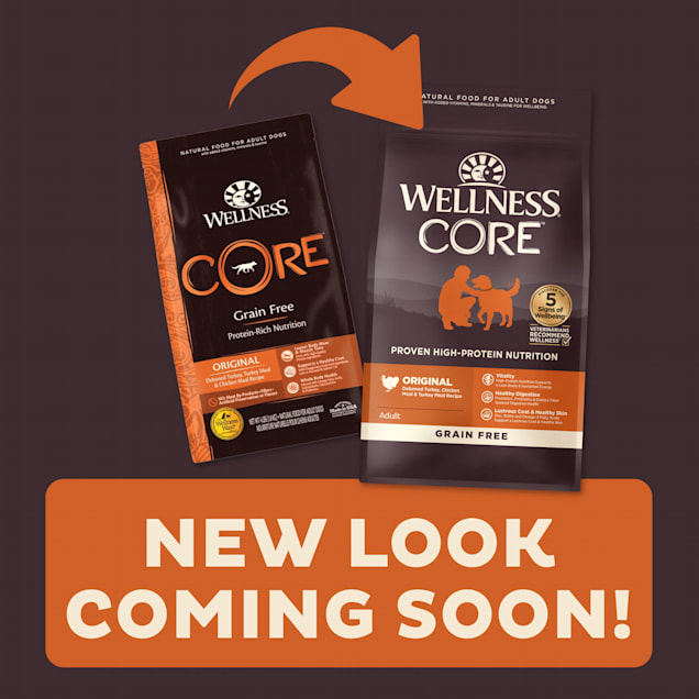 Wellness dog sales food grain free