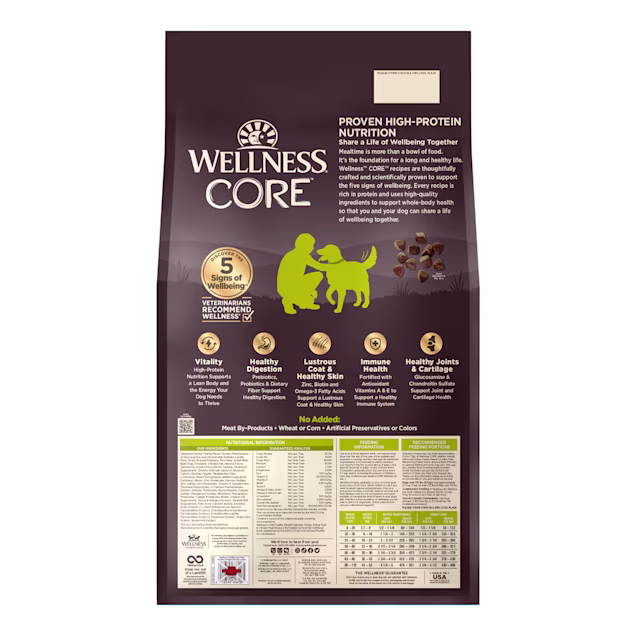 Wellness core reduced fat dry dog food clearance