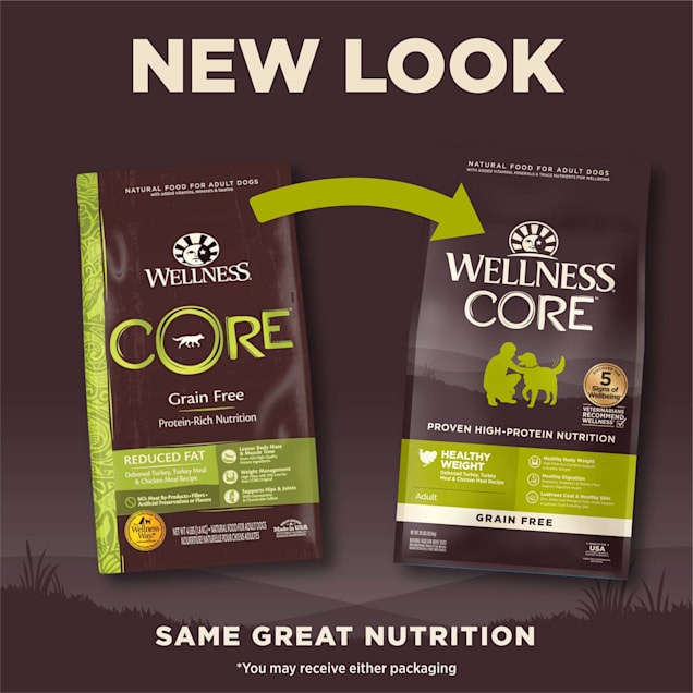 Wellness CORE Natural Grain Free Reduced Fat Dry Dog Food 24 lbs