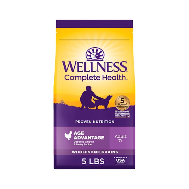 Wellness Complete Health Natural Senior Recipe Dry Dog Food 5 lbs