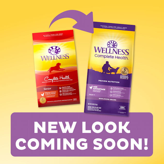 Wellness Complete Health Natural Senior Recipe Dry Dog Food 5 lbs