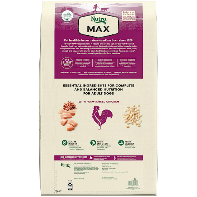 Nutro max farm raised chicken sales