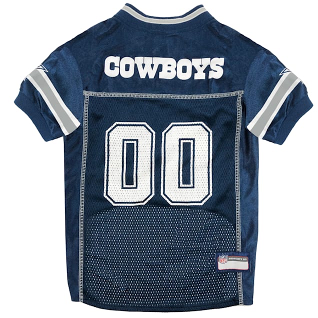 Pets First Dallas Cowboys NFL Mesh Pet Jersey, X-Small - Carousel image #1