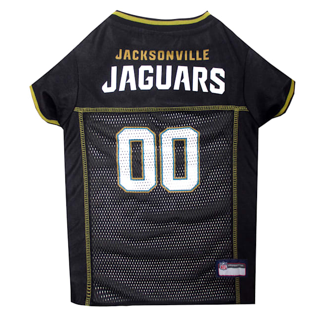 Pets First Jacksonville Jaguars NFL Mesh Pet Jersey, Extra Large