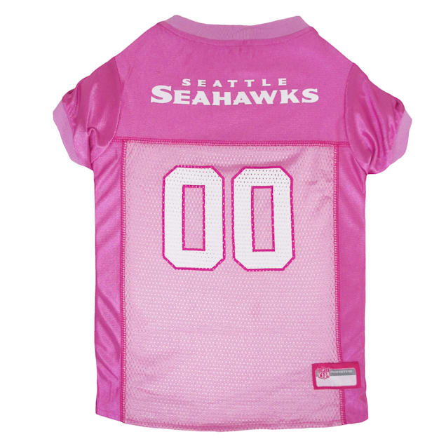 Pink seattle seahawks jersey clearance