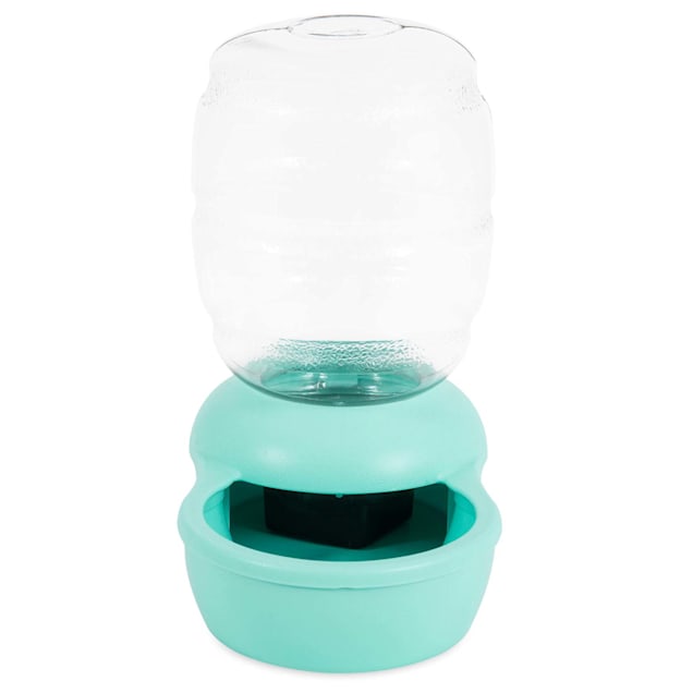 Petmate Mint Replendish Gravity Automatic Pet Waterer Water
