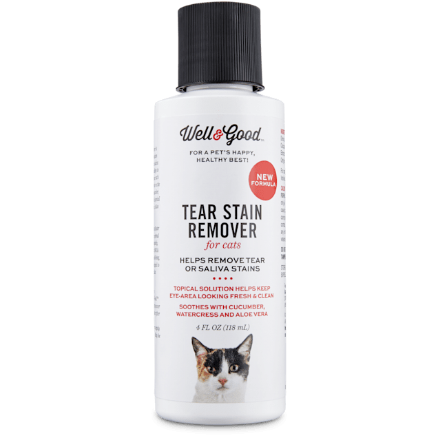 Well & Good Cat Tear Stain Remover, 4 FL OZ - Carousel image #1