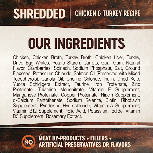 Wellness CORE Hearty Cuts Natural Grain Free Chicken Turkey Wet