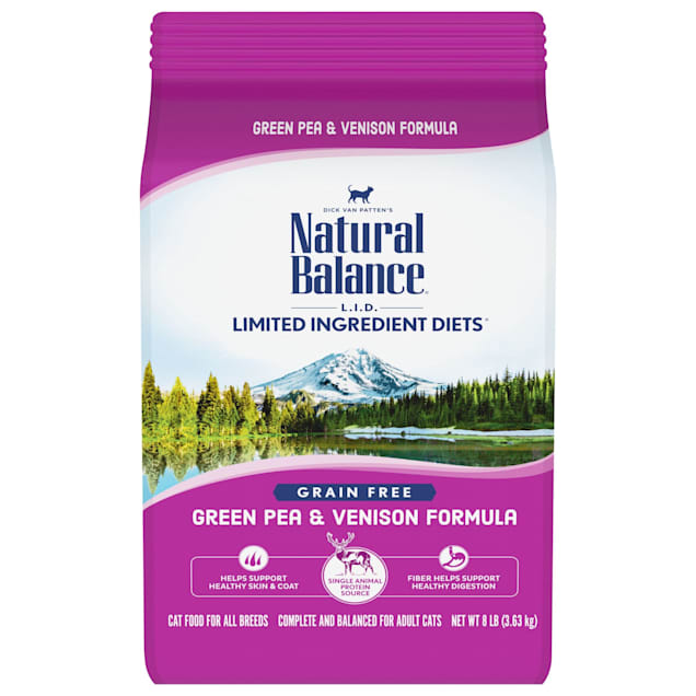 Green pea and venison cat food dry sale