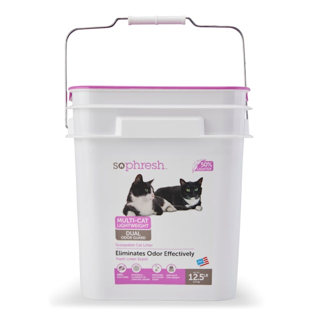 So Phresh MultiCat Lightweight Dual Odor Guard Litter, 12.5 lbs. Petco