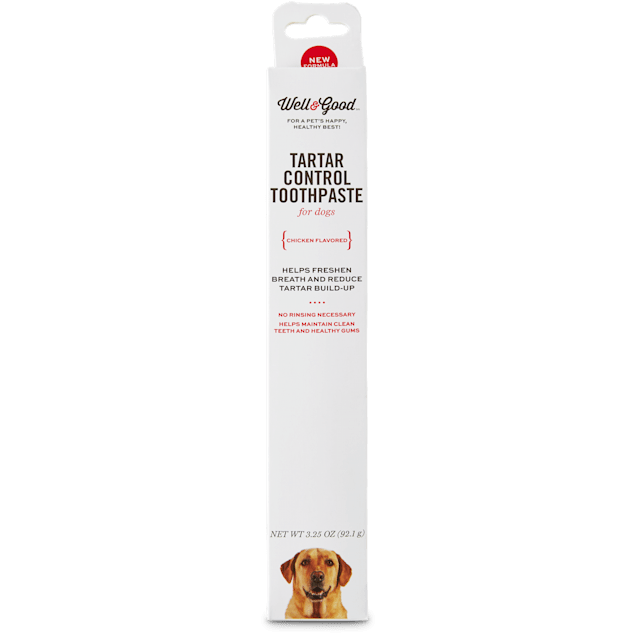 Well & Good Tartar Control Toothpaste for Dogs, Chicken Flavor Petco