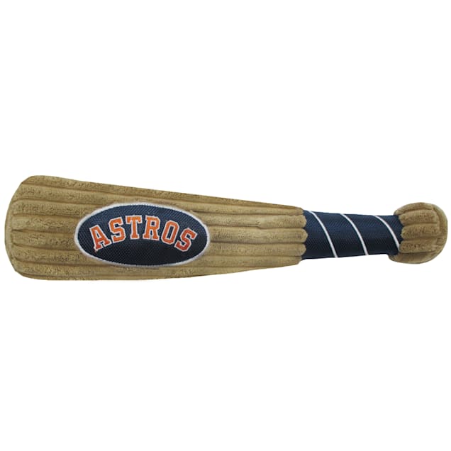 Pets First MLB Houston Astros Baseball Bat Toy, Large - Carousel image #1