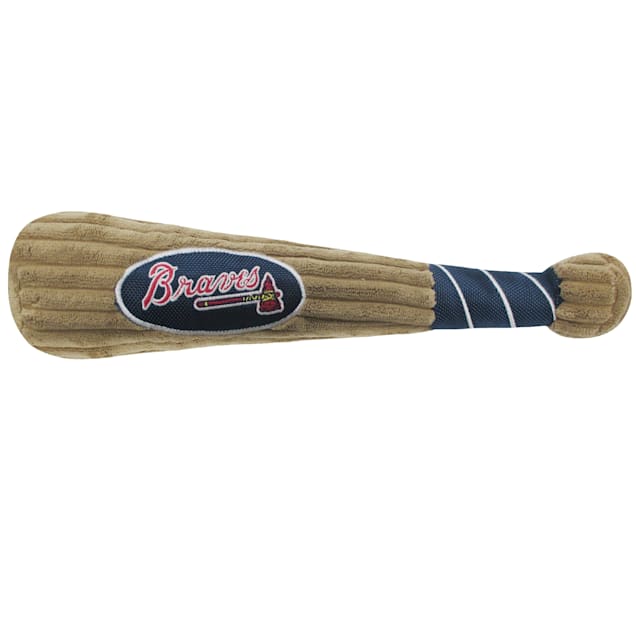 Pets First MLB Atlanta Braves Baseball Bat Toy, Large