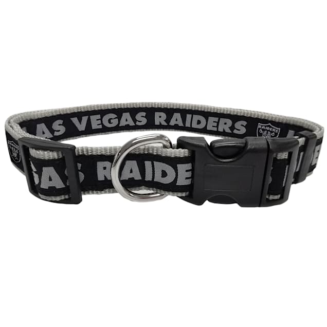 Pets First Oakland Raiders Collar Medium