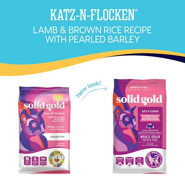 Lamb and rice deals cat food