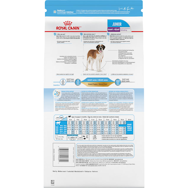 Royal Canin Giant Junior Dry 30 lbs. | Petco