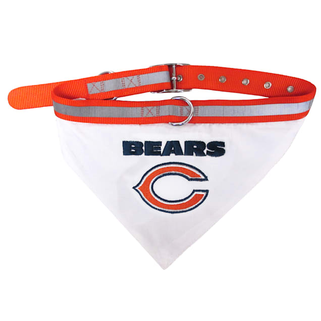 Pets First Chicago Bears Collar Bandana, Small - Carousel image #1