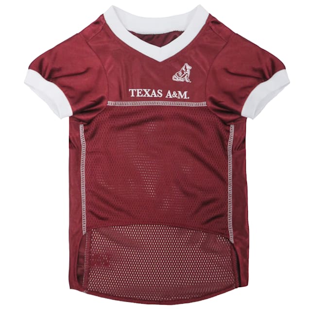 NCAA Texas A&M Aggies Athletic Mesh Dog Jersey 