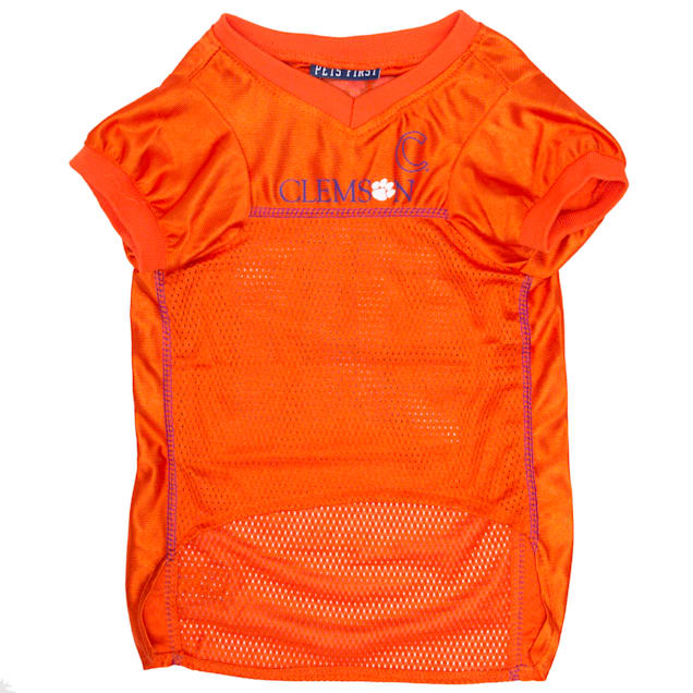 NCAA Clemson Tigers Athletic Mesh Dog Jersey 