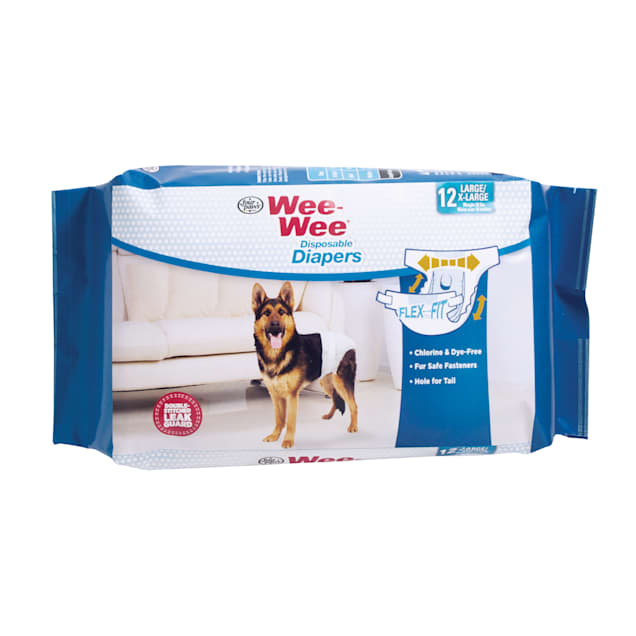 Wee-Wee Disposable Diapers, 12 Pack, Large/XL - Carousel image #1
