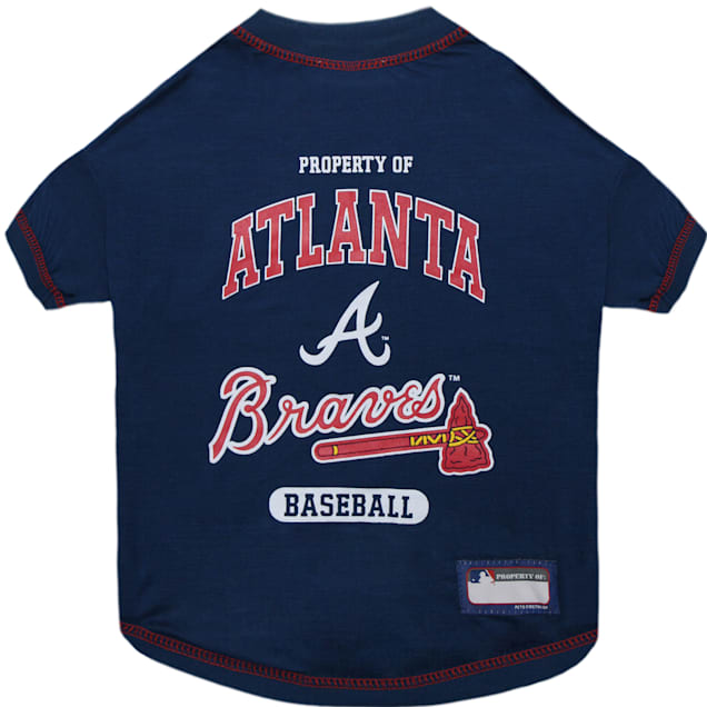 MLB Atlanta Braves Boys' Poly T-Shirt - XS