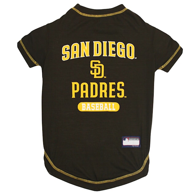 San Diego Padres MLB Pets First Off. Lic. Pet Wear Dog Jersey Blue Size  Large