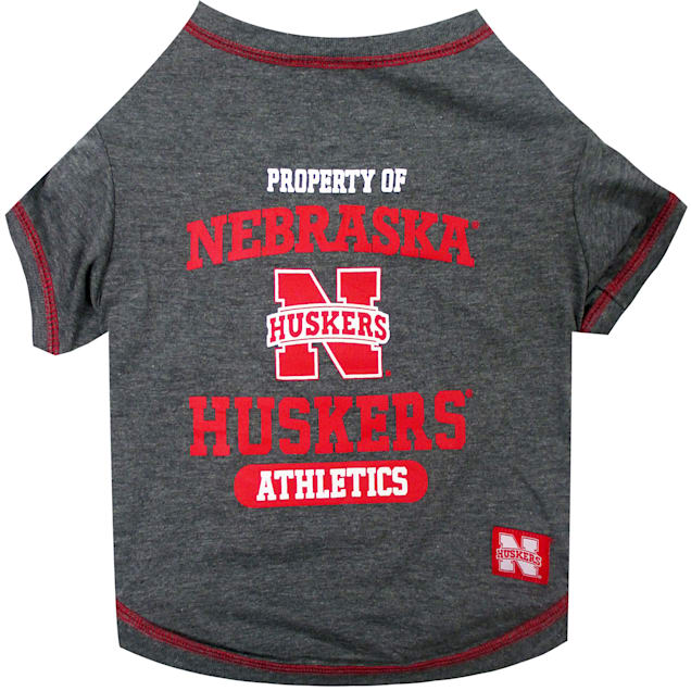 Pets First Nebraska Cornhuskers NCAA T-Shirt for Dogs, X-Small - Carousel image #1