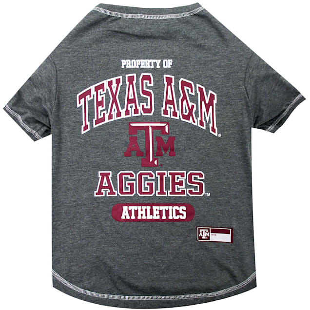 Pets First Texas A&M Aggies NCAA T-Shirt for Dogs, X-Small - Carousel image #1