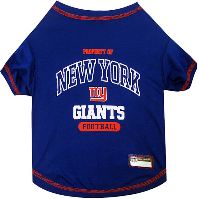 New York Giants Dog T-Shirt - Medium