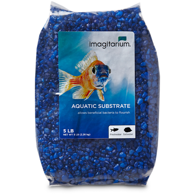 Imagitarium Dark Blue Aquarium Gravel, 5 lbs Petco