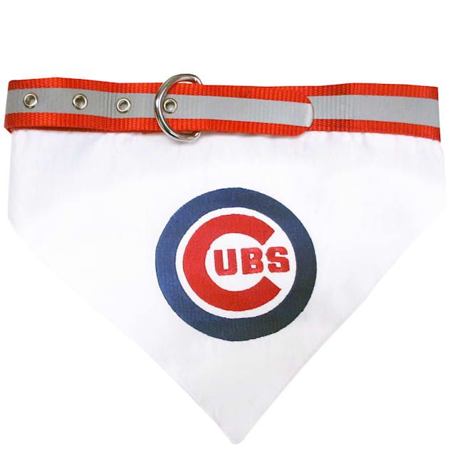 Pets First Chicago Cubs Collar Bandana, Small - Carousel image #1