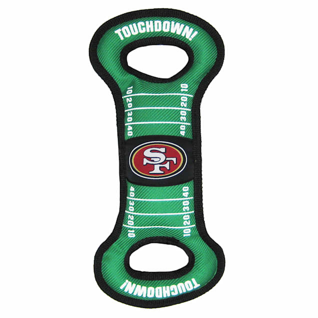 Pets First San Francisco 49ers NFL Field Tug Dog Toy - Carousel image #1