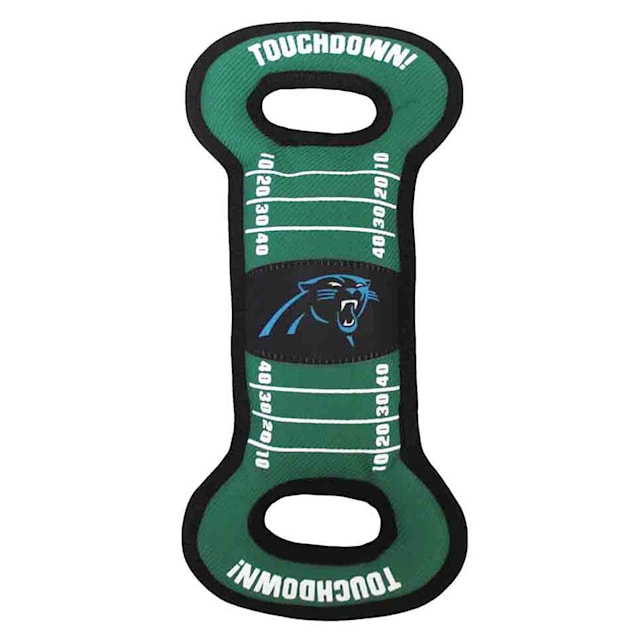 Pets First Carolina Panthers NFL Field Tug Dog Toy, X-Large - Carousel image #1