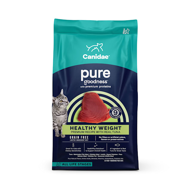 Canidae PURE Grain Free Limited Ingredient Indoor Tuna Dry Cat Food, 10 lbs. - Carousel image #1