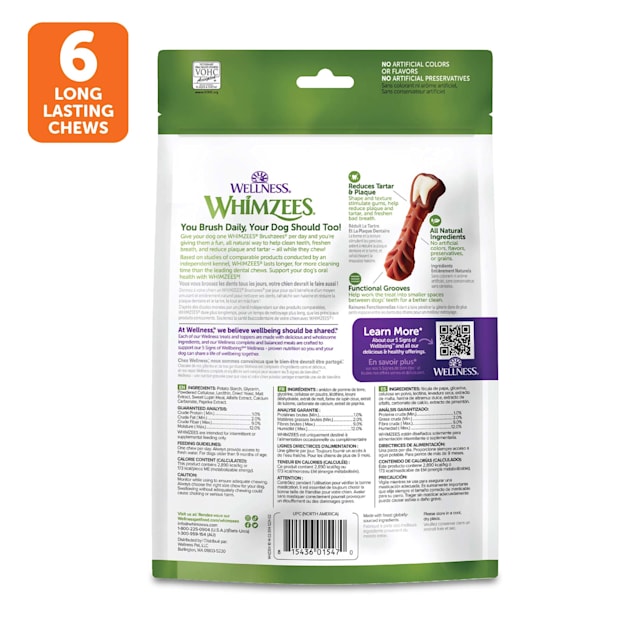Whimzees dog cheap treats ingredients
