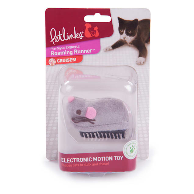 petlinks roaming runner electronic mouse cat toy reviews