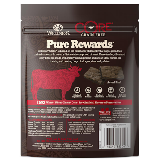 Wellness natural grain top free puppy training treats