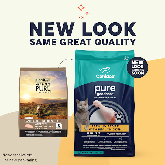 Canidae PURE Grain Free Limited Ingredient Chicken Dry Cat Food 5 lbs