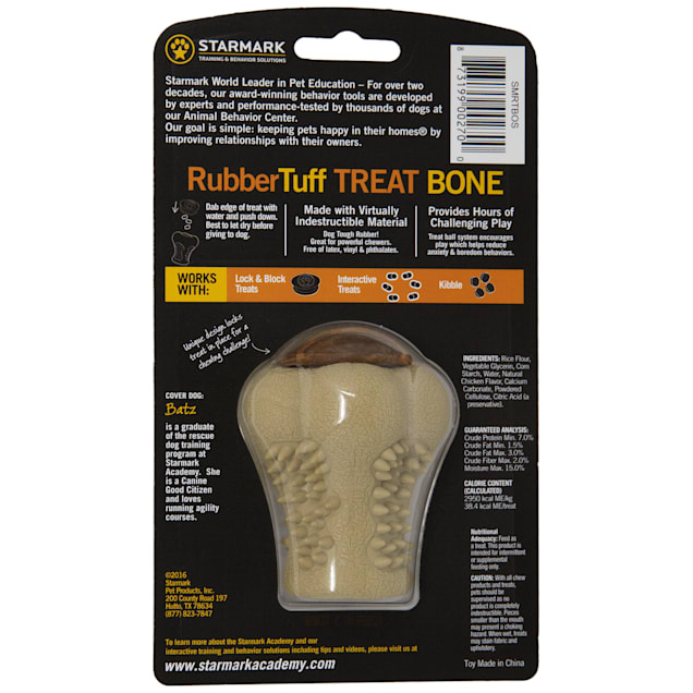 Starmark rubbertuff treat bone deals