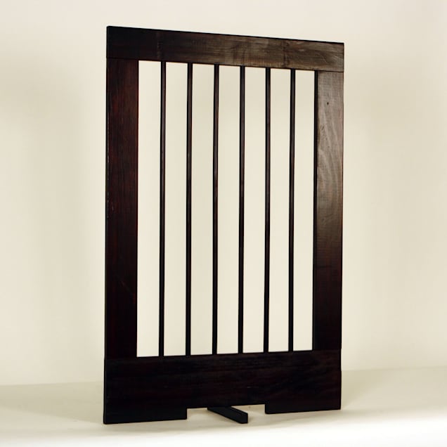 Cardinal Gates Walnut Extension for 4-Panel Pet Gate, 1" L X 24" W X 20" H - Carousel image #1