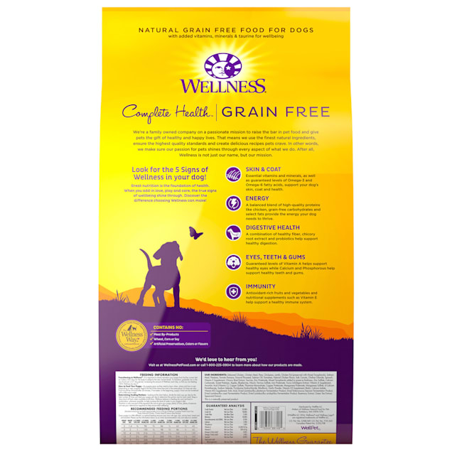 Wellness puppy feeding guide top