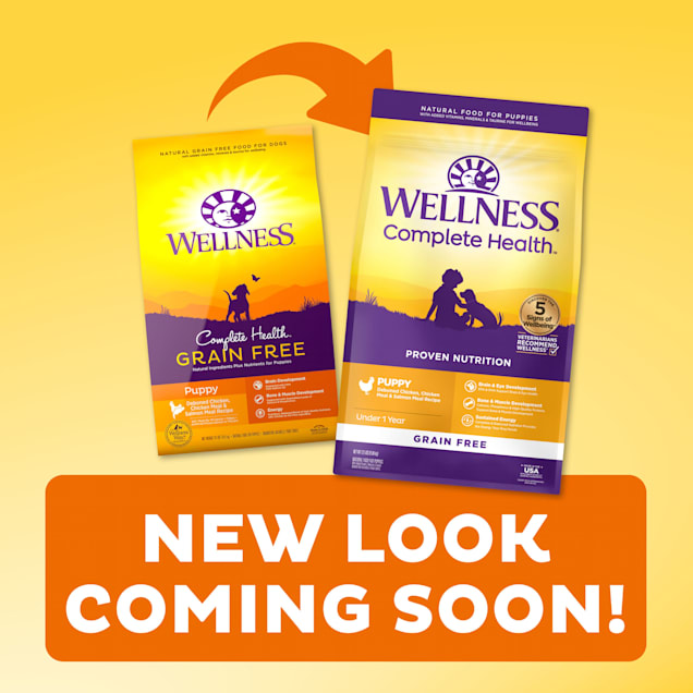 Wellness complete health top grain free puppy