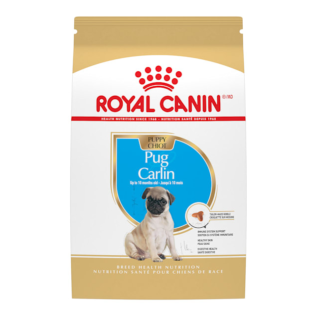 Royal Canin Breed Health Nutrition Pug Puppy Dry Dog Food, 2.5 lbs